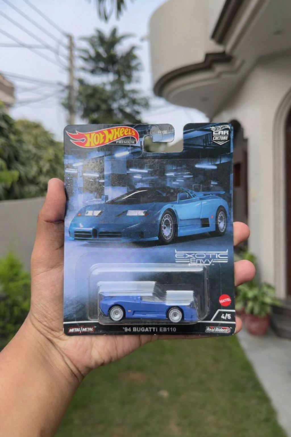 ഹോട്ട് വീൽസ് പ്രീമിയം '94 ബുഗാട്ടി EB110 - എക്സോട്ടിക് എൻവി സീരീസ്
