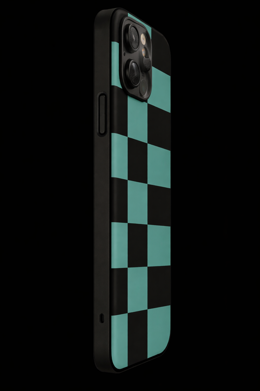 Anime Checkered Phone Cover