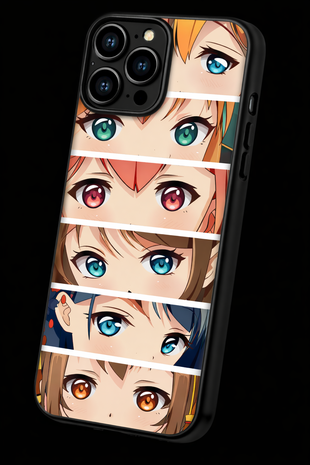 Anime Eyes Collage Phone Cover