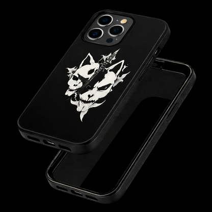 കിറ്റ്സ്യൂൺ മാസ്ക് ആനിമേഷൻ ഫോൺ കവർ