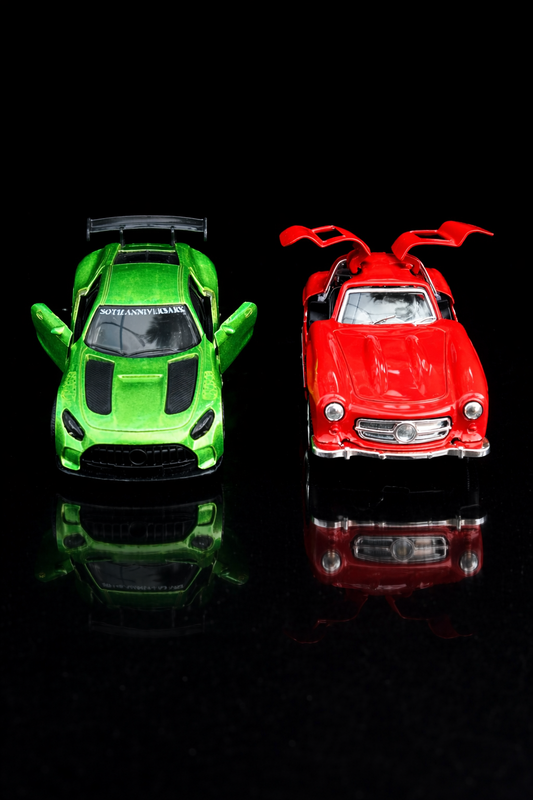 Mercedes-AMG GT y Mercedes-Benz 300SL