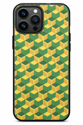 Giyu-Inspired Geometric Anime Phone Case
