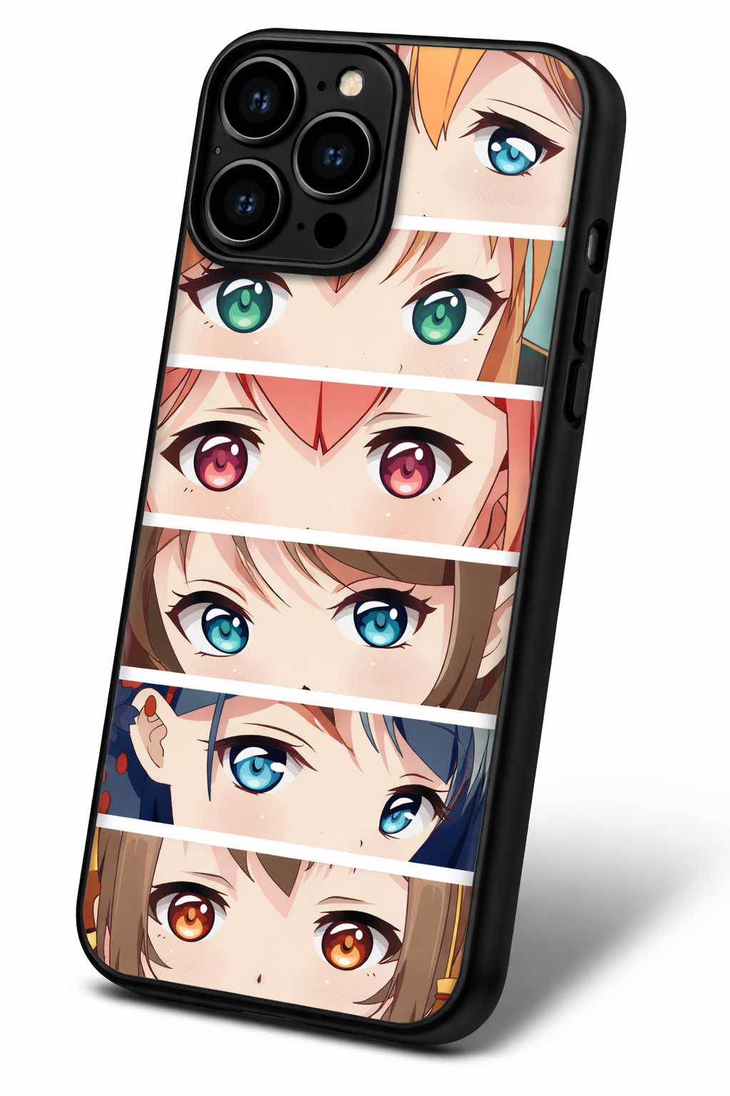 Anime Eyes Collage Phone Cover