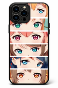 Anime Eyes Collage Phone Cover