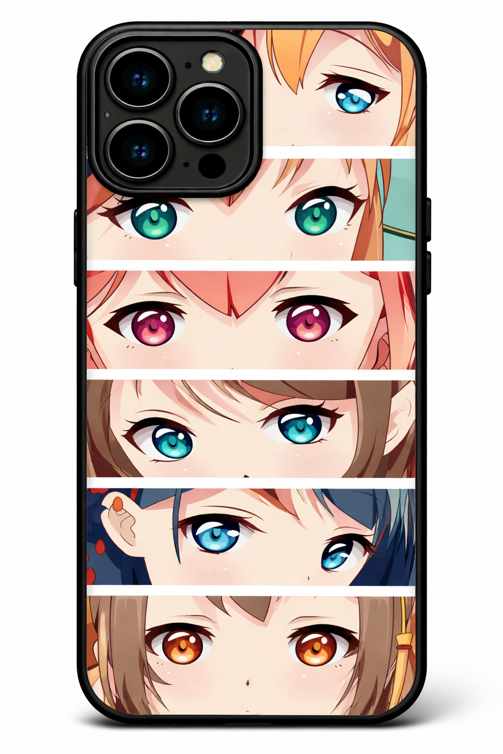Anime Eyes Collage Phone Cover