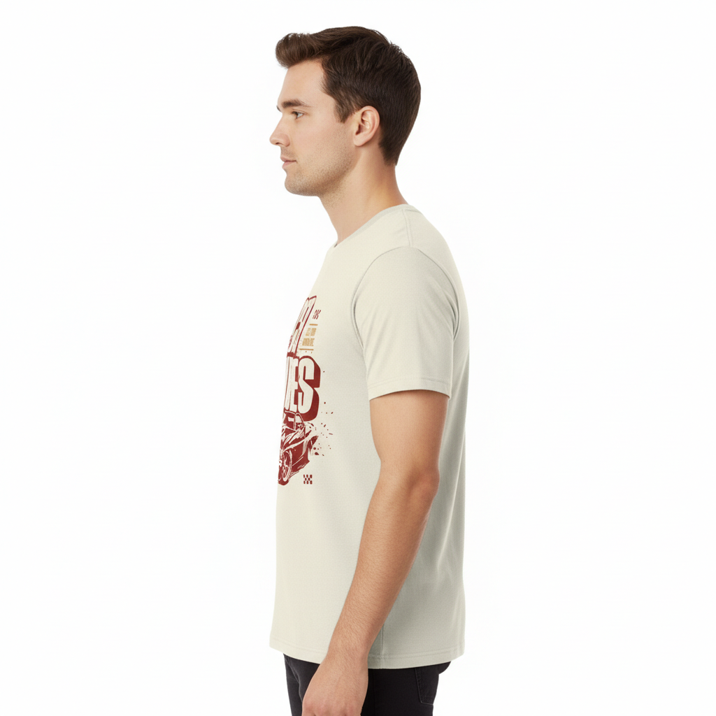 Racer Vibes Graphic T-Shirt (Regular Fit)